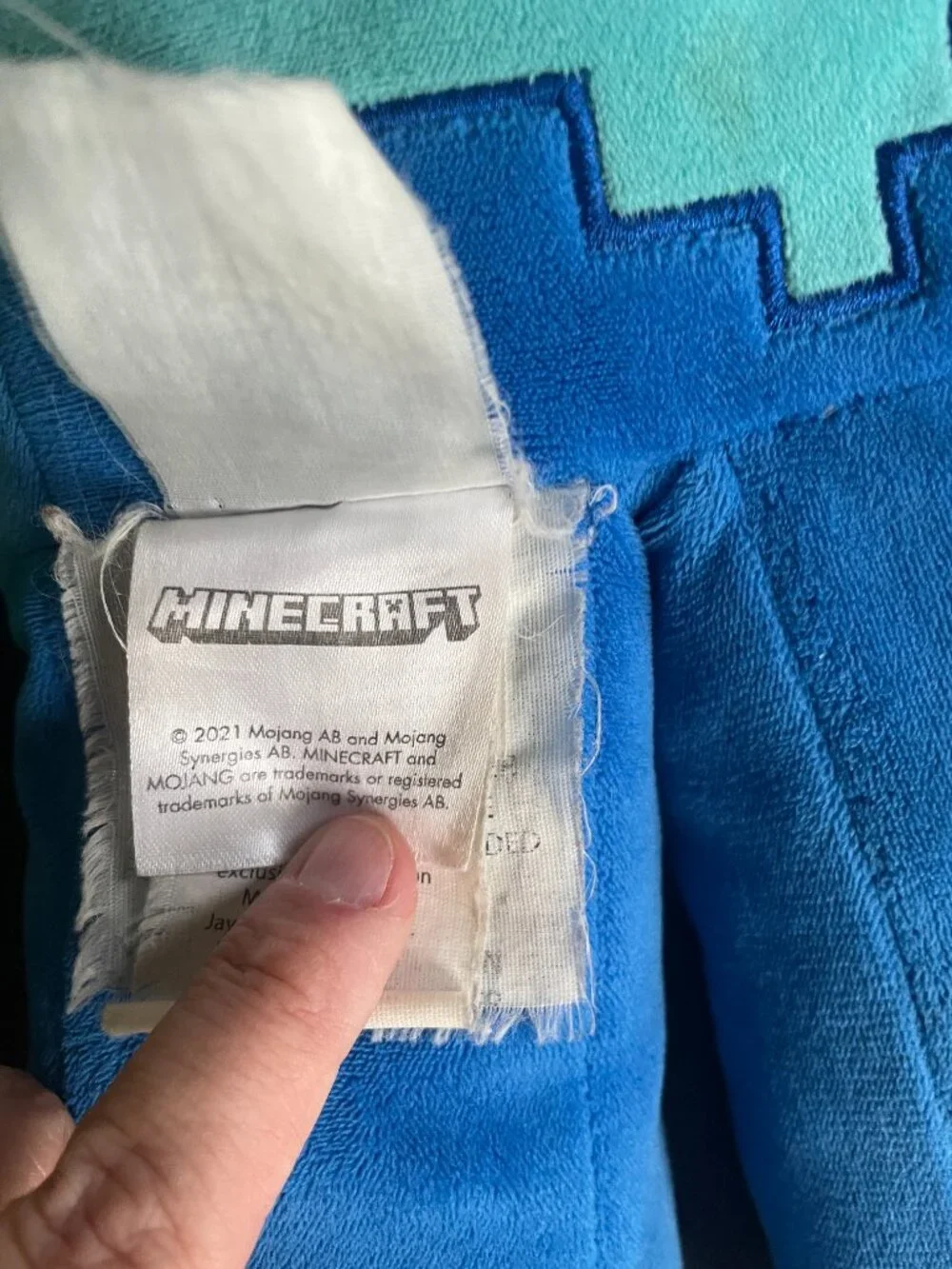Minecraft Zombie Guy Steve Plush 18